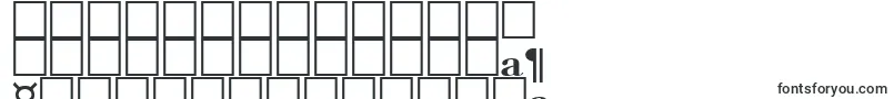 フォントUkCaslonBold – シンハラ文字