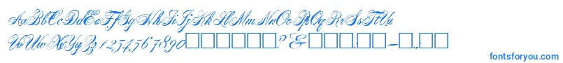 Weitere Informationen zur HalifaxRegular-Schriftart HalifaxRegular-Schriftart – Blaue Schriften