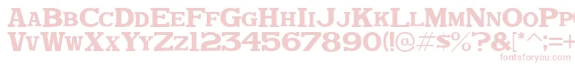 More about DekkaDenseJl Font DekkaDenseJl Font – Pink Fonts on White Background