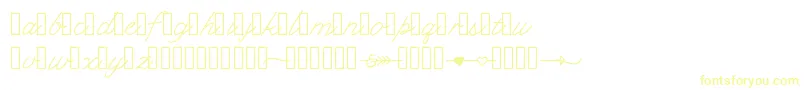Klcupid Font – Yellow Fonts
