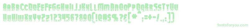 AlphaMutation Font – Green Fonts