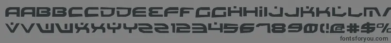 Battlev2r Font – Black Fonts on Gray Background