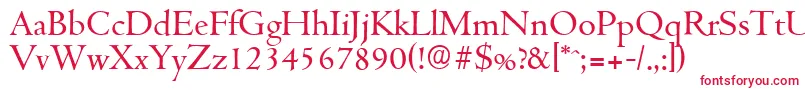 CambridgeserialRegular Font – Red Fonts