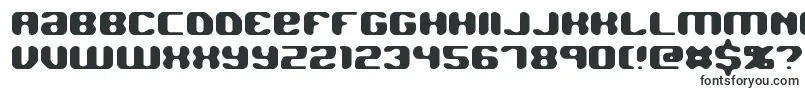 Шрифт Jawbreak – большие шрифты