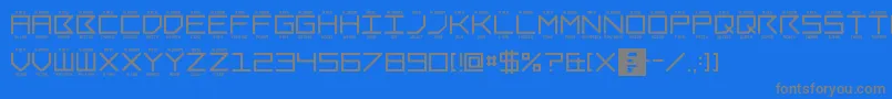 Saiba mais sobre a fonte LnrPhoneticAlphabet Fonte LnrPhoneticAlphabet – fontes cinzas em um fundo azul