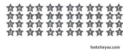 Review of the DjbShapeUpStars Font
