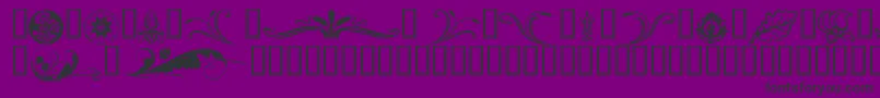 Więcej informacji o czcionce Fts2 Czcionka Fts2 – czarne czcionki na fioletowym tle