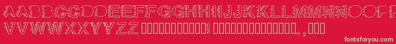More about Hellyeah Font Hellyeah Font – Green Fonts on Red Background