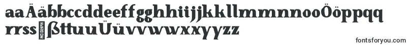 SenzabellaBlack-fontti – saksalaiset fontit