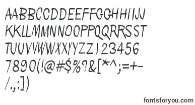 PeoplePerSquareKilometer font – architectural Fonts
