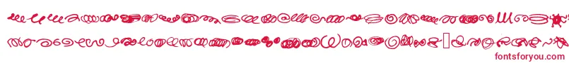 RandomSwirls Font – Red Fonts