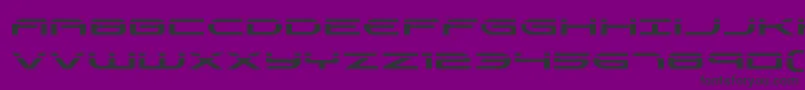 Antietamlaser Font – Black Fonts on Purple Background