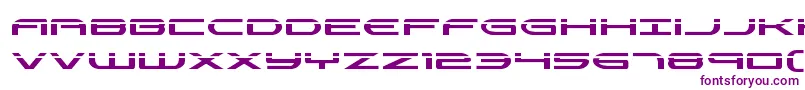 Antietamlaser Font – Purple Fonts on White Background