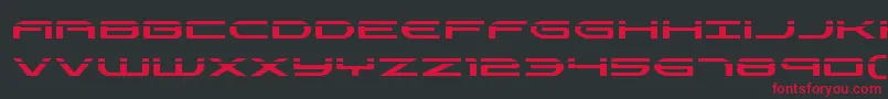 Antietamlaser Font – Red Fonts on Black Background