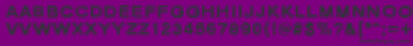 RhoCassiopeiae Font – Black Fonts on Purple Background