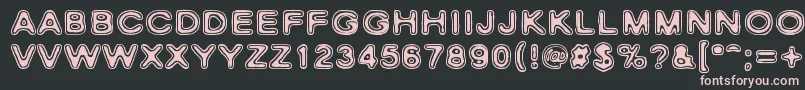 RhoCassiopeiae Font – Pink Fonts on Black Background