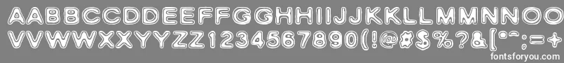 RhoCassiopeiae Font – White Fonts on Gray Background