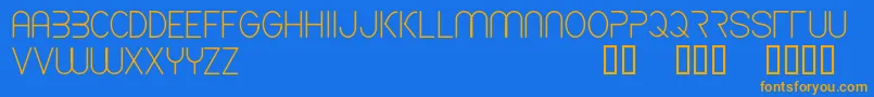 Más sobre la fuente CfspaceshipRegular fuente CfspaceshipRegular – Fuentes Naranjas Sobre Fondo Azul