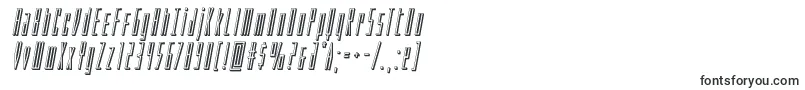 Шрифт Phantacon3Dital – 3D шрифты