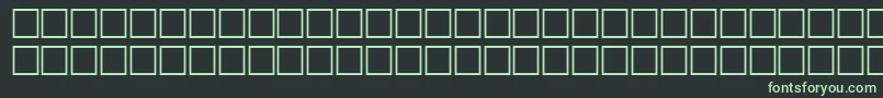 Шрифт MetrolinerRegular – зелёные шрифты на чёрном фоне