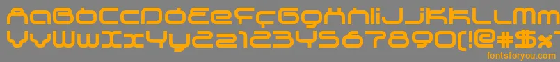 En savoir plus sur la police SupersonicBold Police SupersonicBold – polices orange sur fond gris