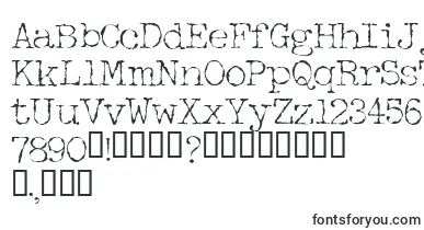 Halbp font – The X-Files Fonts