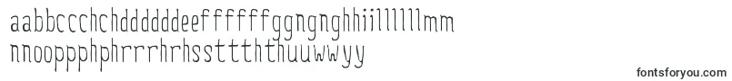 Шрифт CreepyCircus – валлийские шрифты
