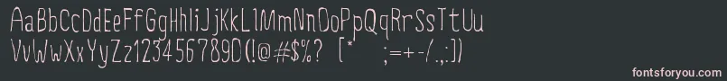CreepyCircus Font – Pink Fonts on Black Background
