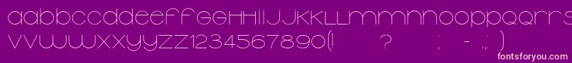 Więcej informacji o czcionce Typolino Czcionka Typolino – różowe czcionki na fioletowym tle
