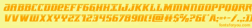 fuente Lifeforcelaserital – Fuentes Naranjas Sobre Fondo Amarillo