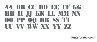 Обзор шрифта Bodoni3