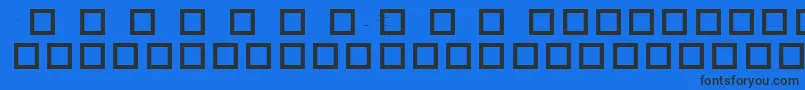 Lisätietoja Robotcrisis-fontista Robotcrisis-fontti – mustat fontit sinisellä taustalla