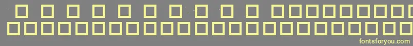 Robotcrisis-Schriftart – Gelbe Schriften auf grauem Hintergrund
