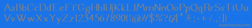 Saiba mais sobre a fonte UraniaSemiSerif Fonte UraniaSemiSerif – fontes cinzas em um fundo azul