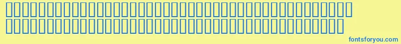 More about Edithdaysh Font Edithdaysh Font – Blue Fonts on Yellow Background