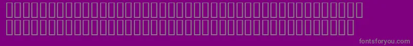 fuente Edithdaysh – Fuentes Grises Sobre Fondo Morado