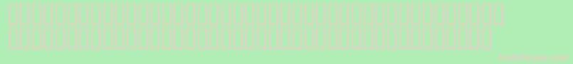 Edithdaysh Font – Pink Fonts on Green Background