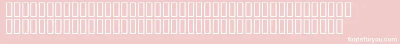 Edithdaysh Font – White Fonts on Pink Background