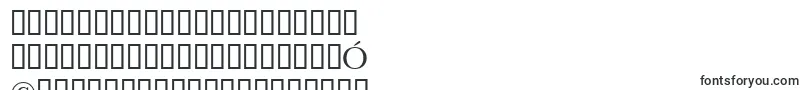 フォントCanyonRegular – バシキール文字