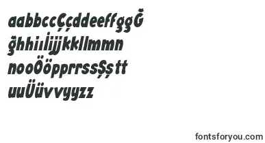AngellaNarrowItalicDemo font – turkish Fonts