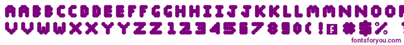 Lisätietoja Blobify-fontista Blobify-fontti – violetit fontit valkoisella taustalla