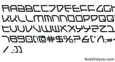 FederapolisLeftalicBold font – high-Tech Fonts