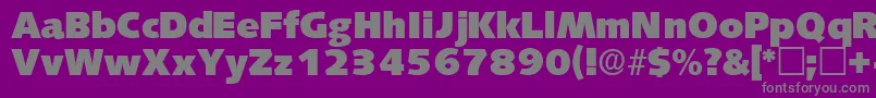 Saiba mais sobre a fonte LansettedisplaysskRegular Fonte LansettedisplaysskRegular – fontes cinzas em um fundo violeta