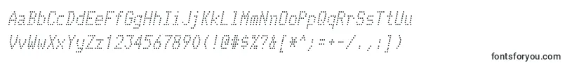 TelidonrgItalic Font – Fonts for KOMPAS-3D