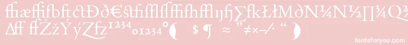 Más sobre la fuente DayromX fuente DayromX – Fuentes Blancas Sobre Fondo Rosa