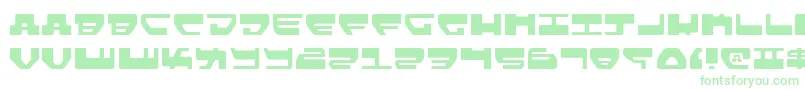 Lovev2l-fontti – vihreät fontit valkoisella taustalla