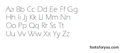 Review of the ErgoelightRegular Font