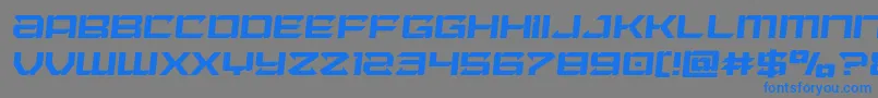 fuente Laserwolfsemital – Fuentes Azules Sobre Fondo Gris