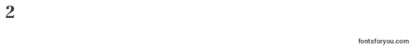 CentennialltstdBold Font – Fonts for Digit 2