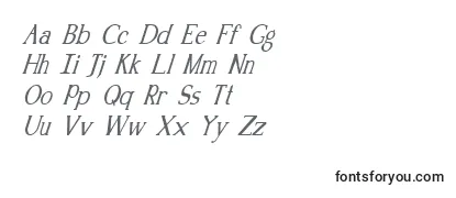 KennonItalic Font